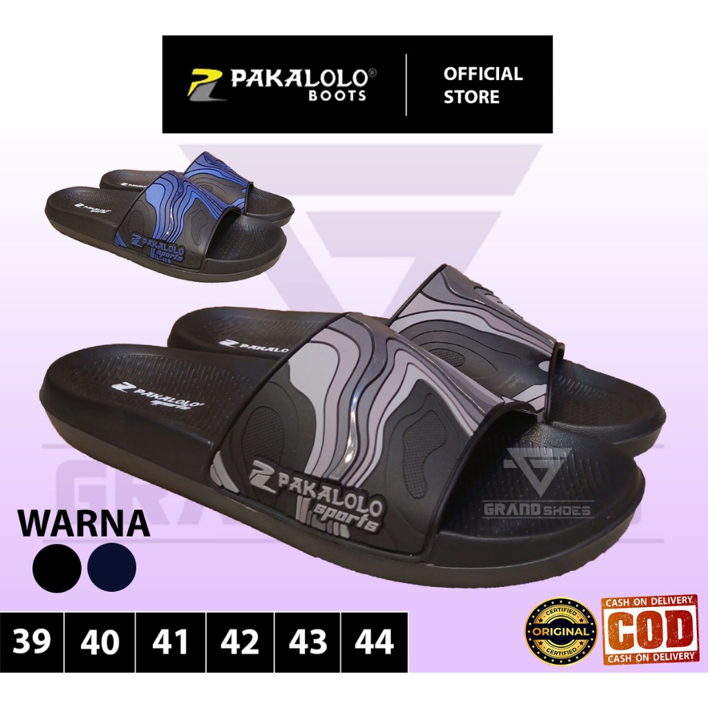 PAKALOLO mars BY GRADO sandal pria laki laki selop slide kasual karet unisex  kuat ringan ORIGINAL