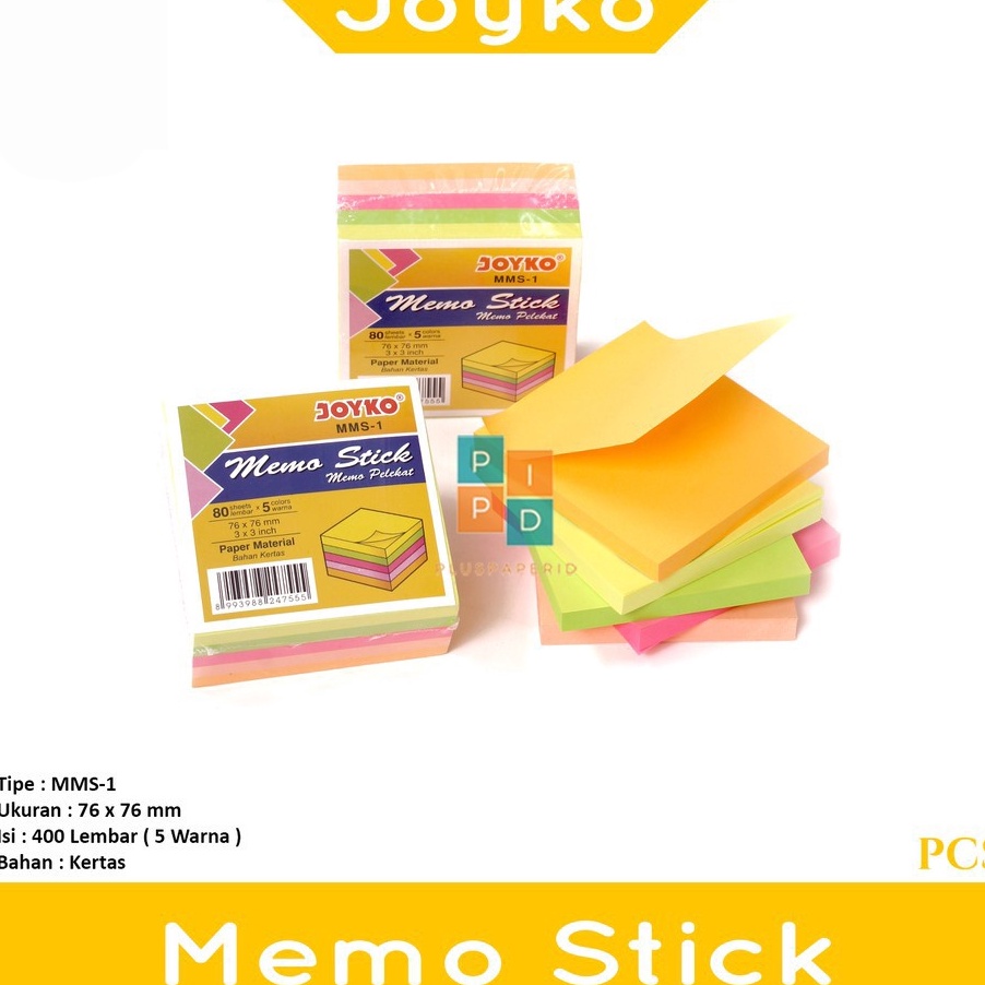 

TREND AWAL TAHUN Memo Stick MMS1 Kertas Warna Pack