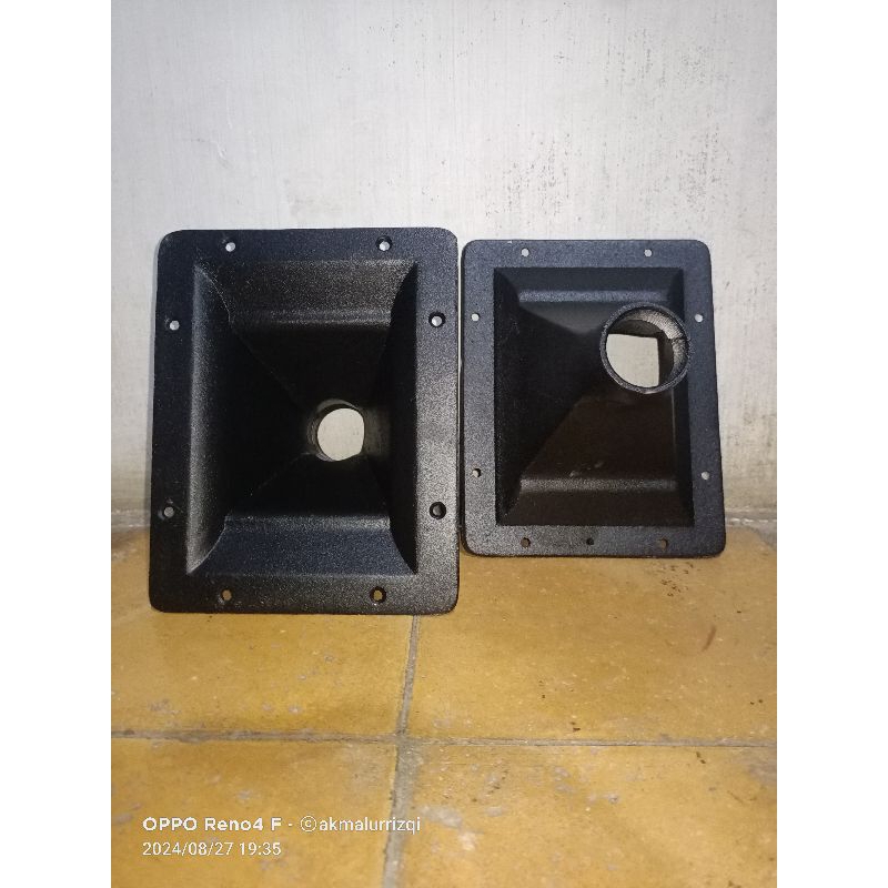 horn tweeter ukuran 19X15 drat alumunium cor