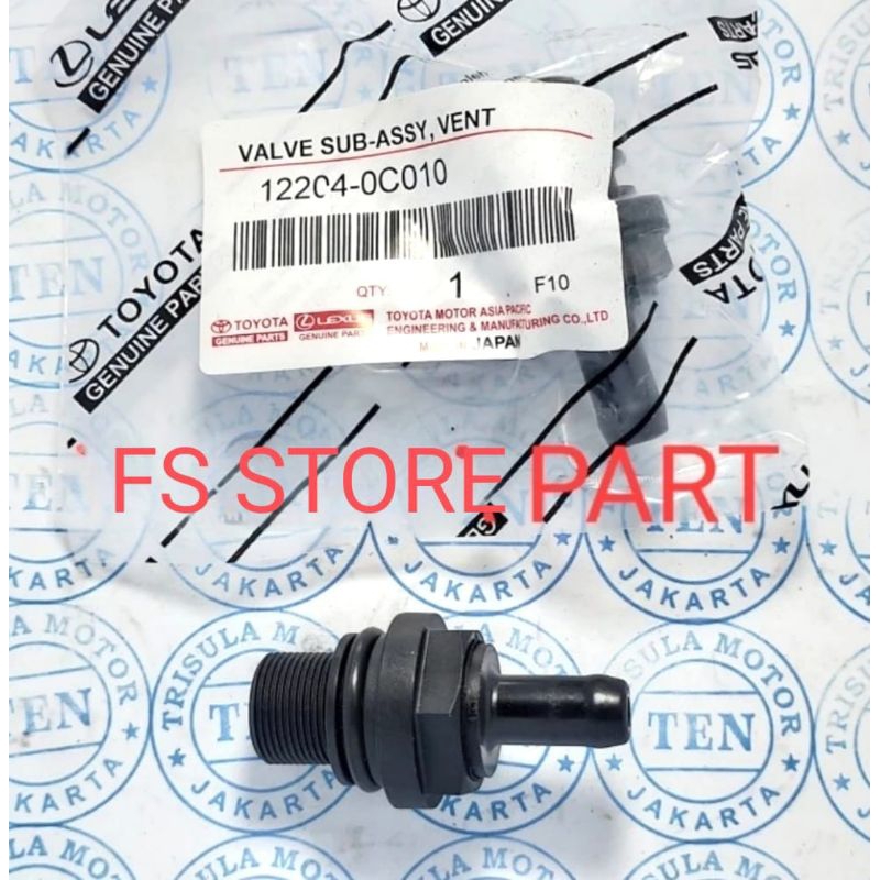 VALVE PVC VENTILASI INNOVA BENSIN 12204-0C010