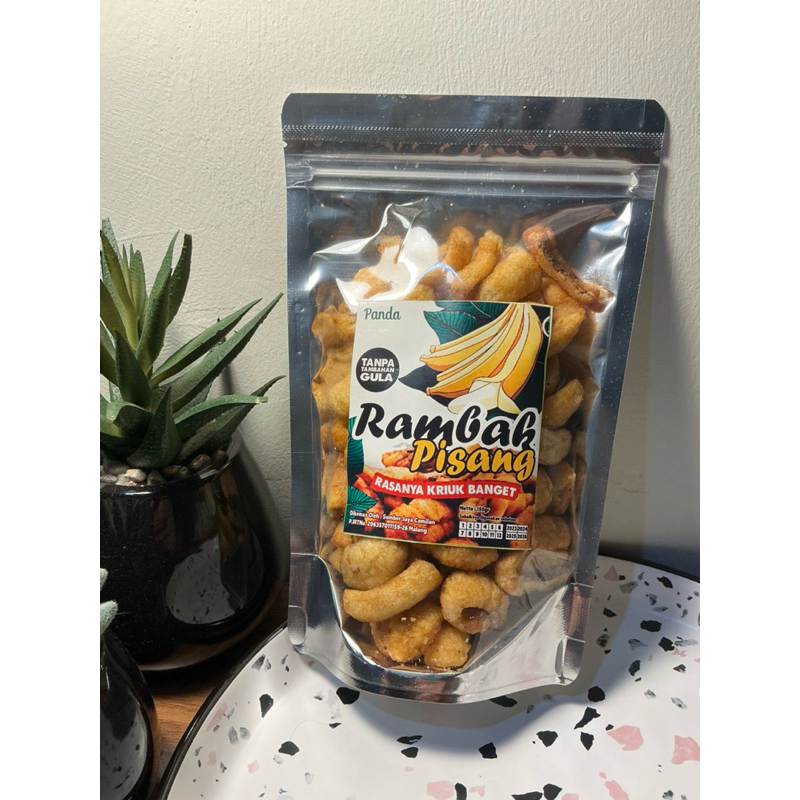 

Keripik Rambak Pisang Crispy 150gr Cap Panda