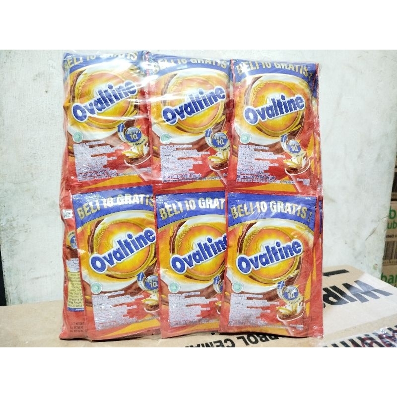 

Ovaltine sachet isi 10 gratis 1/Susu coklat bubuk/Ovaltine