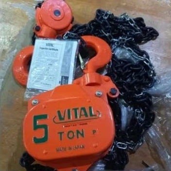 Vital Chain Block 5 ton x 3 meter Takel manual