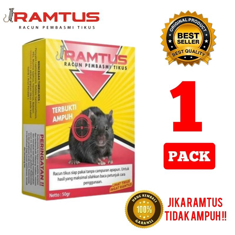 racun tikus ramtus ampuh mati kering dan tidak berbau