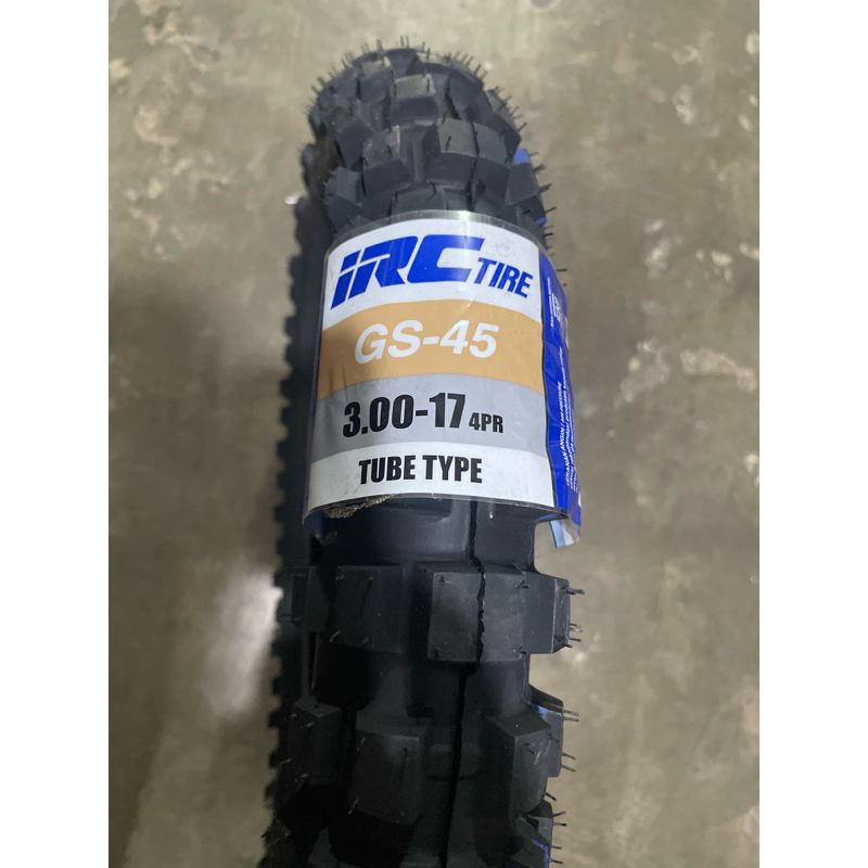 Ban luar Rimba 300-17 X-cros GS45 (tubetype) merk IRC