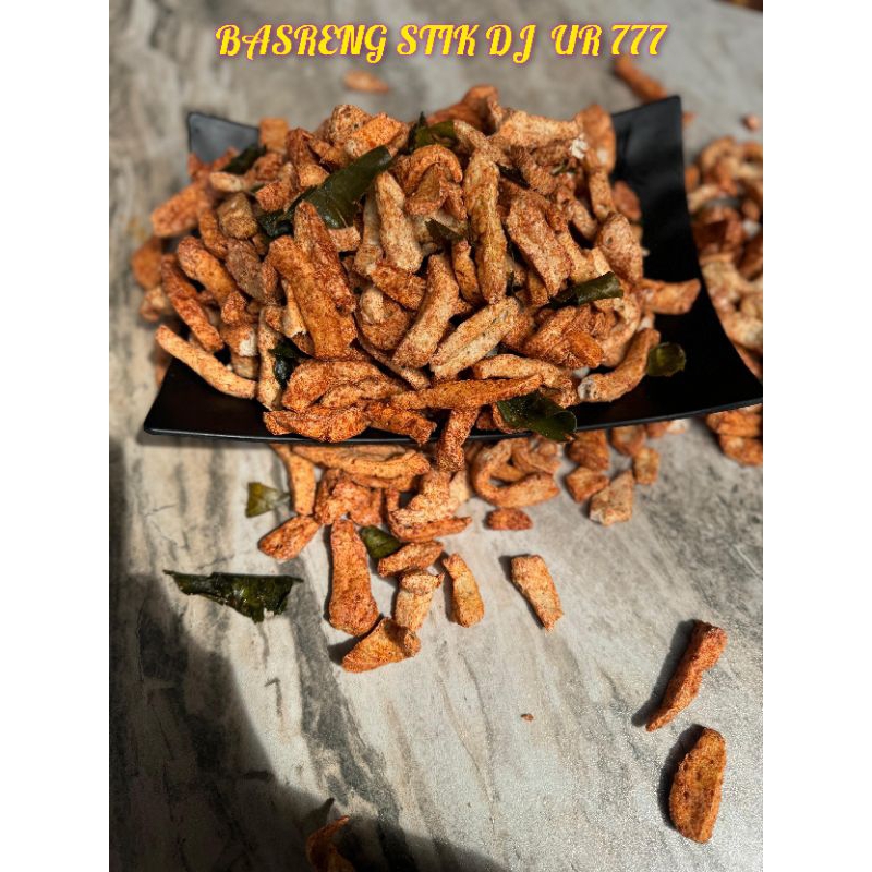 

BASRENG STIK PEDAS DJ UR 777 PEDAS 250gr - 500gr
