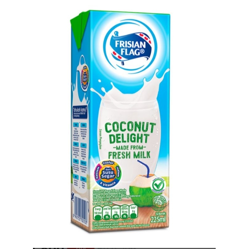 

FRISIAN FLAG Susu UHT Coconut Delight 225 ml