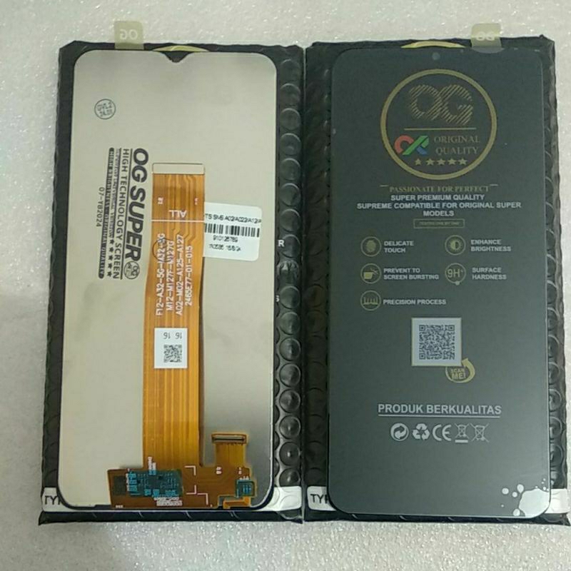 LCD TOUCHSCREEN SAMSUNG A02/A022/A12/A125/A12S/A127/A32 5G/A326/M02/M022/M12/M127/M32 5G/M326/F12 OG
