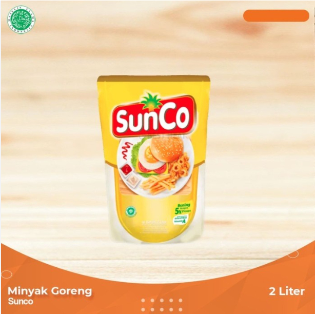 

Paket Bundling Sunco Minyak Goreng Pouch 2 L Isi 2 Pouch