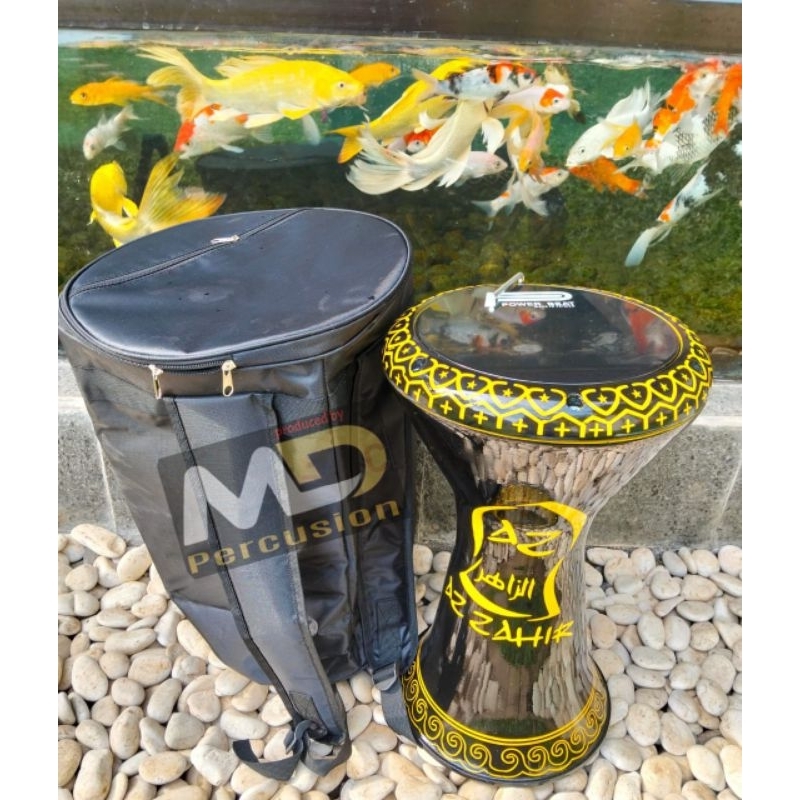 DARBUKA AZZAHIR/ DARBUKA NU/ MOTIF/ 8INC + TAS