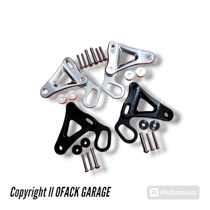 Kupingan Ninja R S Kupingan Lampu Ninja R S CNC Copy By Fastbikes Kupingan Breket Lampu Ninja CNC