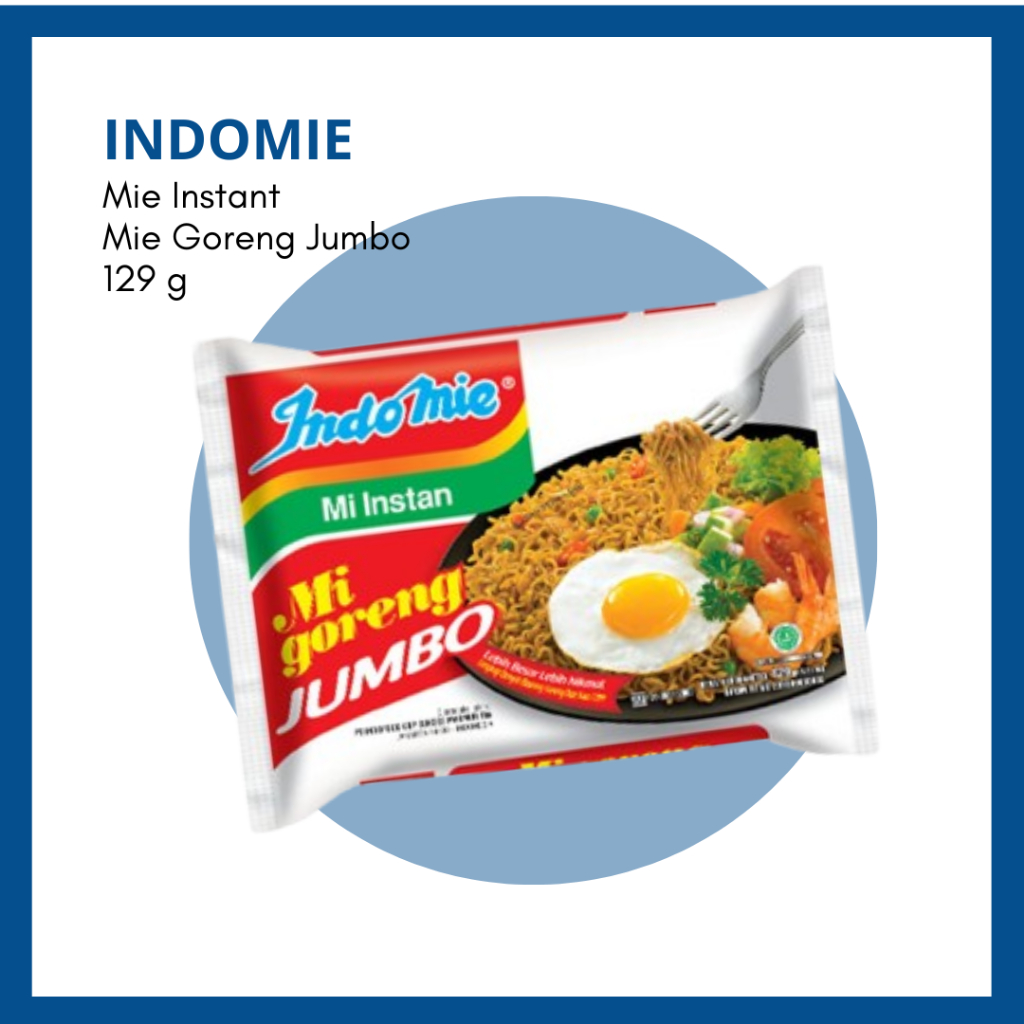 

INDOMIE JUMBO MIE GORENG SPECIAL 129GR