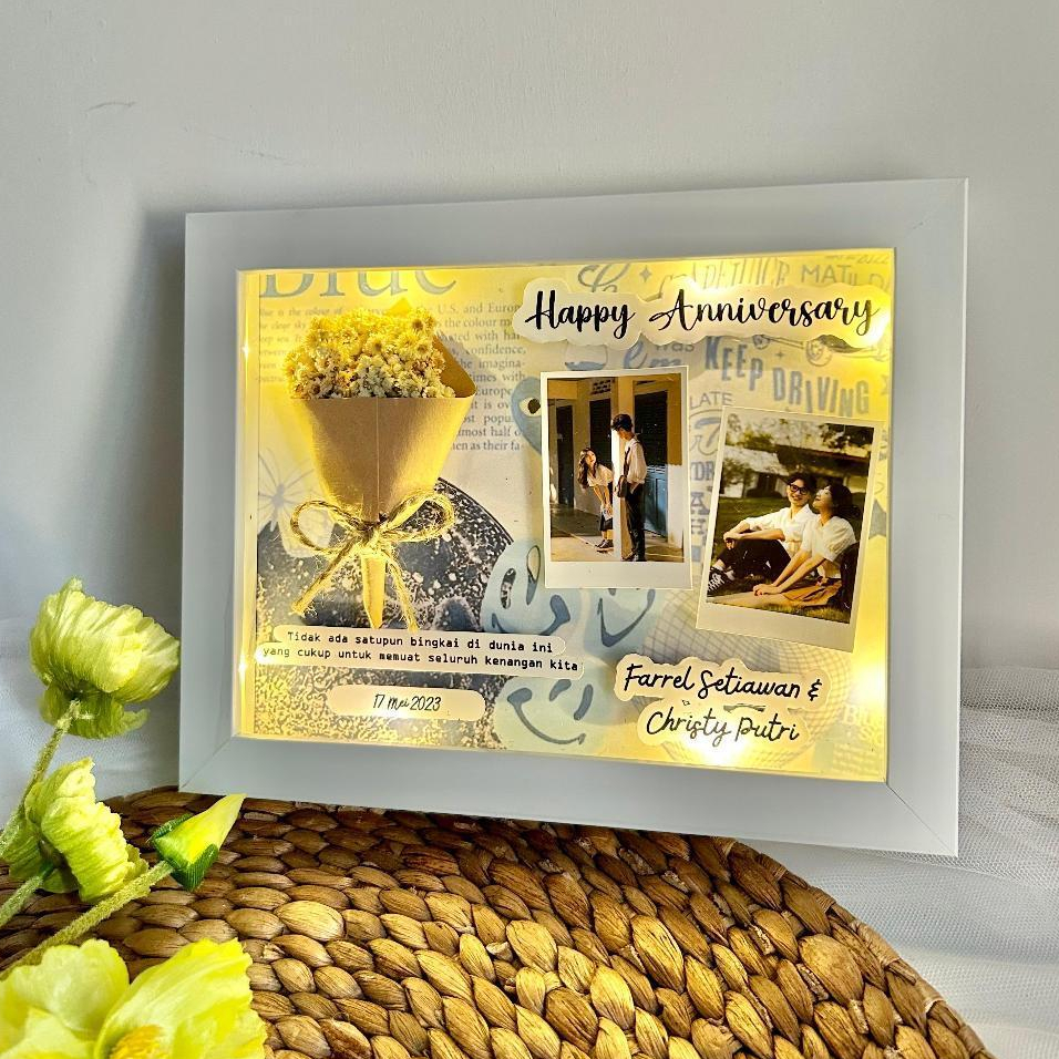 Kado Wisuda, Kado ulang tahun, Kado Anniversary, Frame Gift. Kado Aesthetic, Kado frame 3d, Kado fra