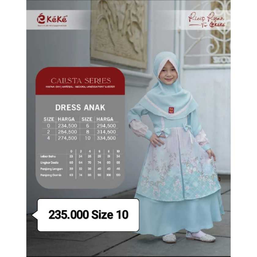 BIG SALE KEKE GAMIS ANAK