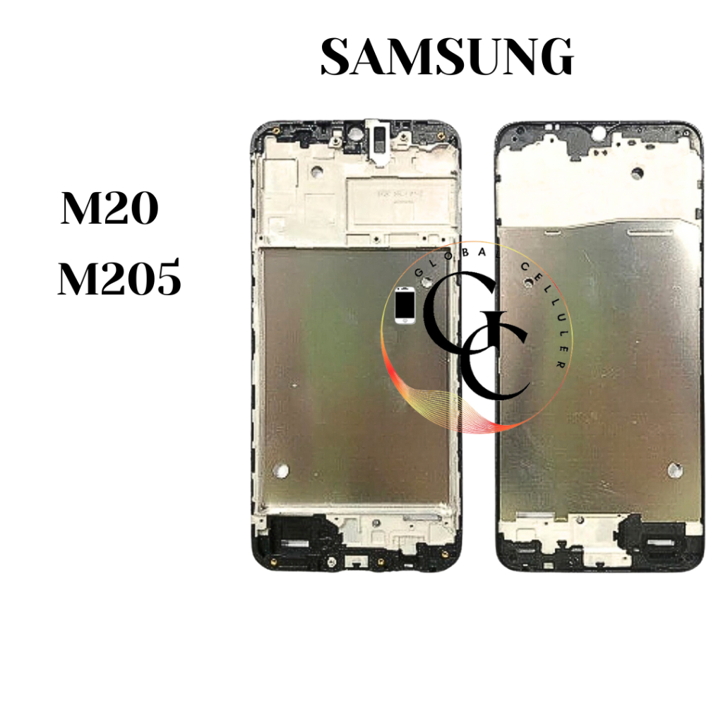 Frame Lcd Samsung M20 M205 Original (Tulang Tengah Dudukan Lcd)