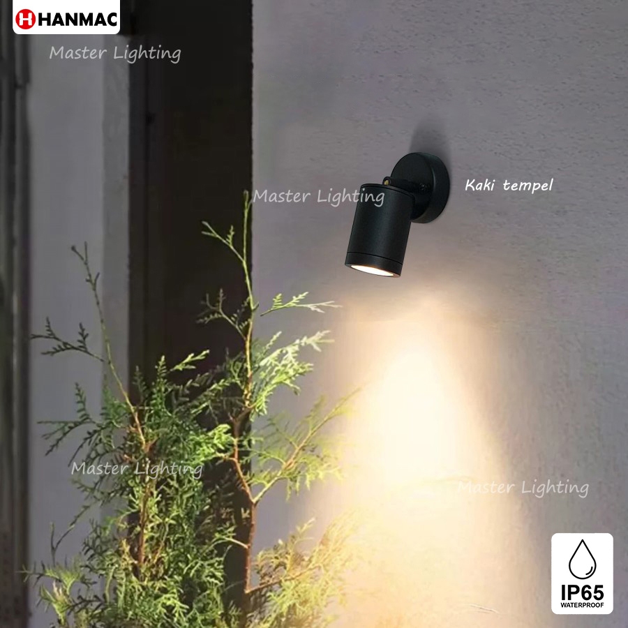 Lampu taman sorot dinding spotlight cahaya waterproof outdoor