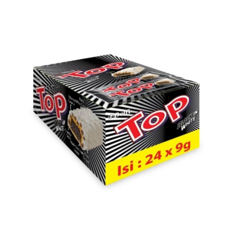 

DELFI TOP BLACK IN WHITE 24 X 9 GR + 2 FREE