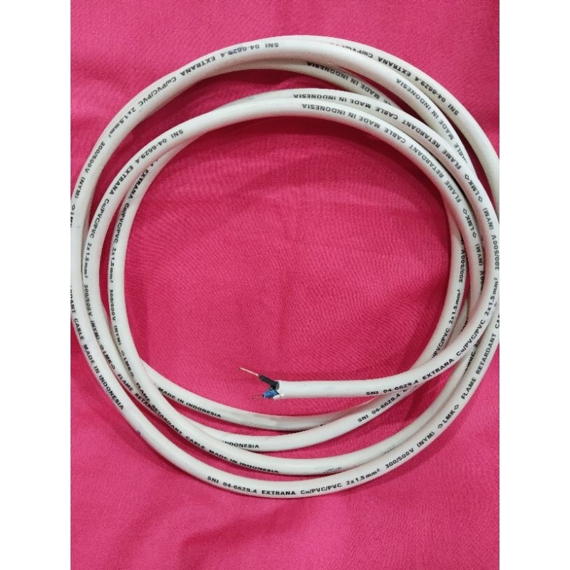KABEL TUNGGAL/KABEL NYM 2X1,5 EXTRANA SNI
