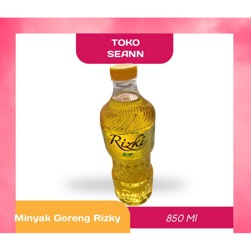 

Minyak Goreng Rizky botol 850 Ml