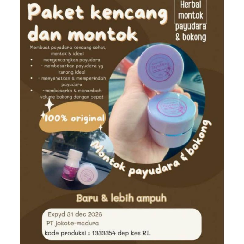paket montok dan pengencang PD