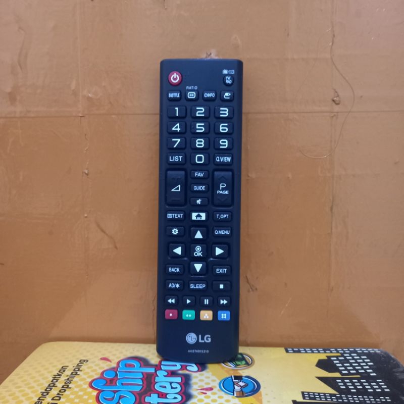 REMOTE ORIGINAL TV LG SERI AKB74915310