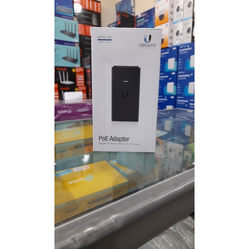 ADAPTOR POE UBIQUITY 24V 0,5A