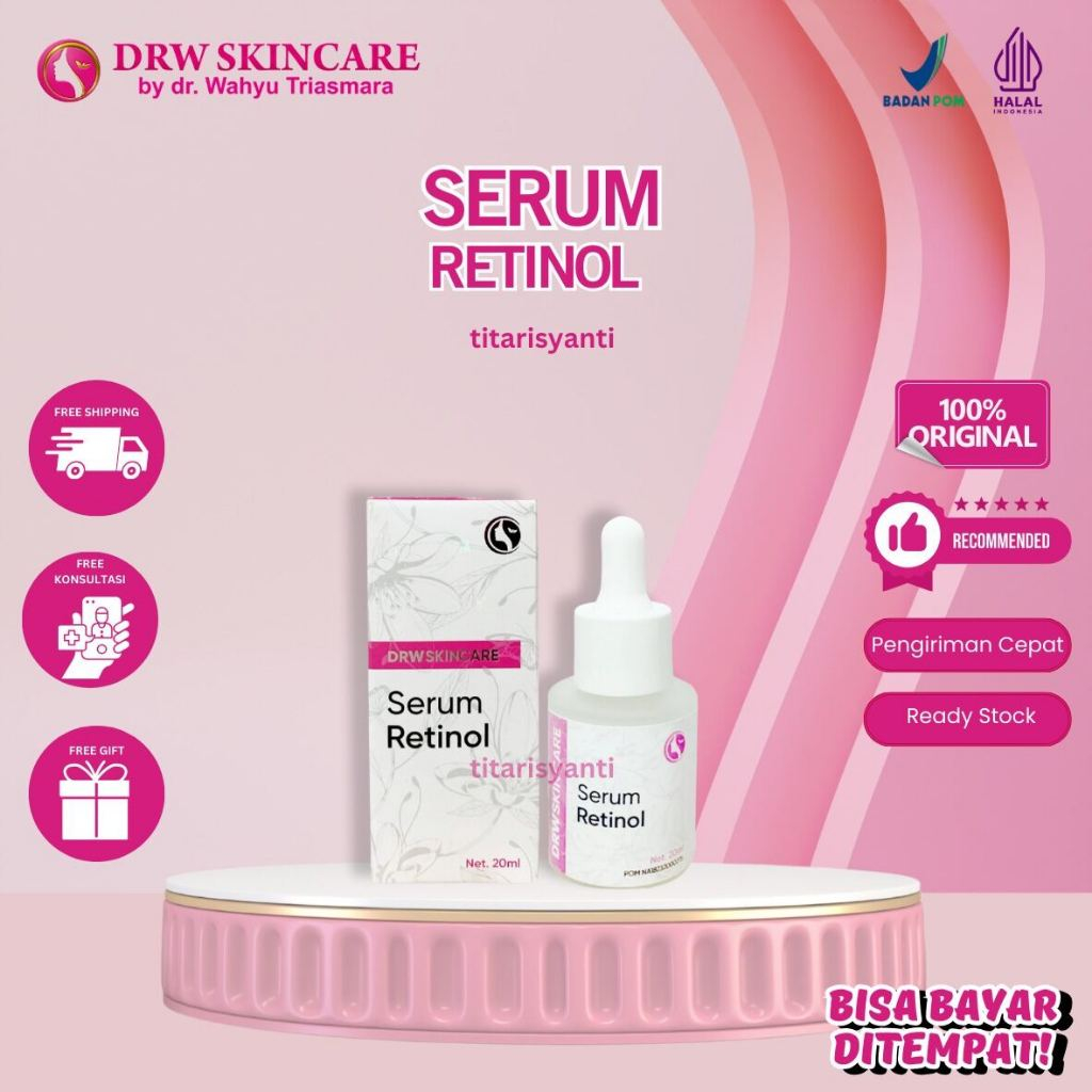 Drw Skincare Serum Retinol  Mencerahkan Wajah
