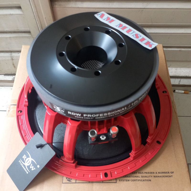 SPEAKER COMPONENT RDW 12LS003 SPEAKER 12 INCH VC 3 INCH