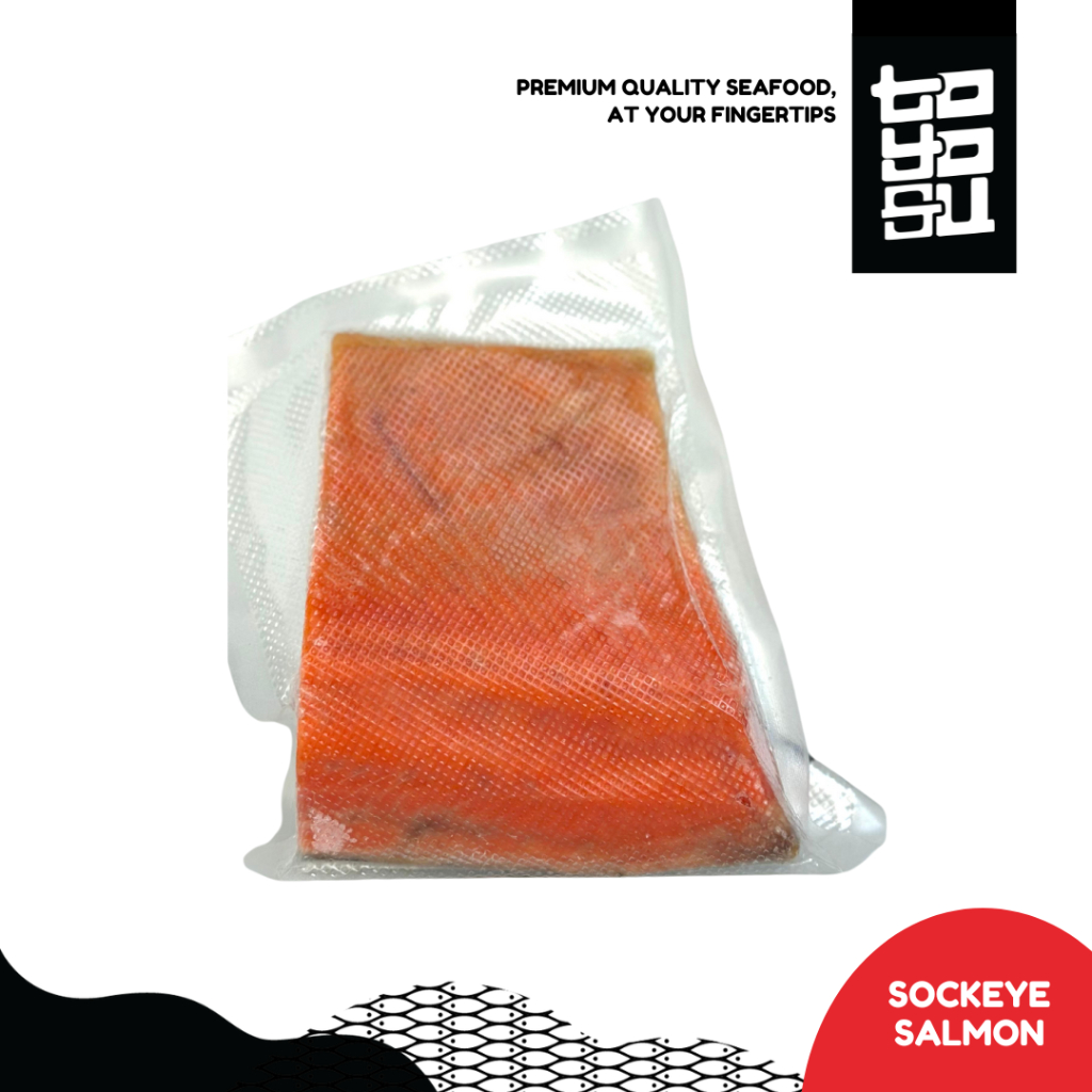 

WILD CAUGHT SALMON SOCKEYE - IKAN SALMON SOCKEYE - SALMON SOCKEYE - PREMIUM QUALITY FROZEN | TOYOSU