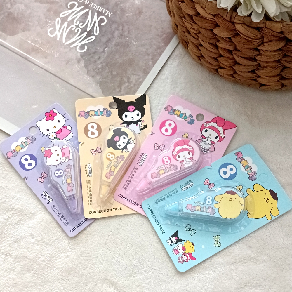 

TAO Correction Tape Roller TipEx Tape Xmotif Sanri*