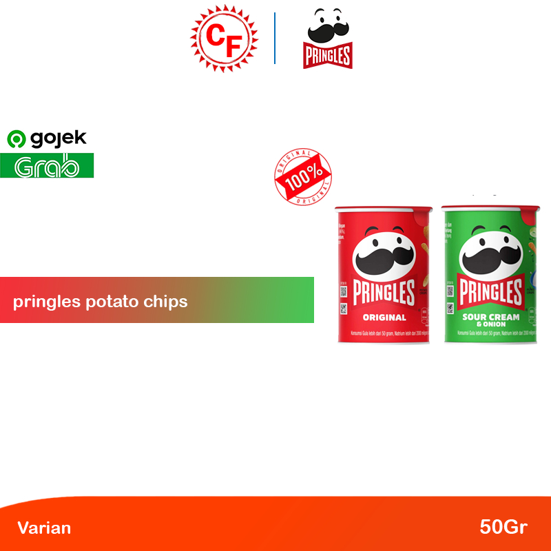 

pringles potato chips 50 Gram