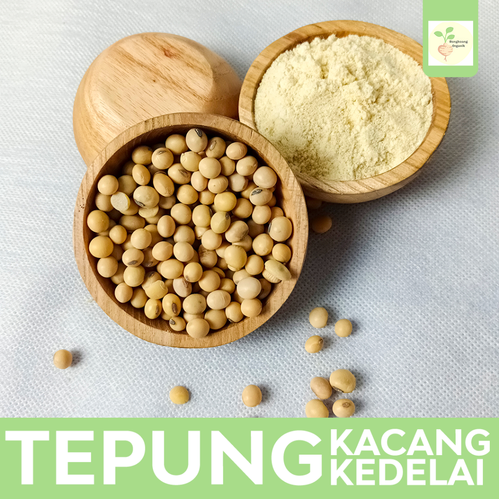

Tepung Kedelai 500gr Gluten Free, MPASI, Protein Tinggi