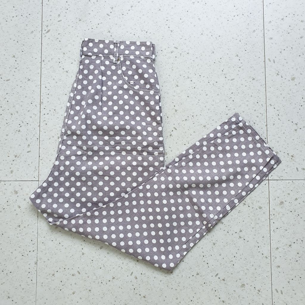 Celana Panjang Wanita Mercibeaucoup / Size 30 - Lingkar 80 cm / Bekas - Second - Preloved