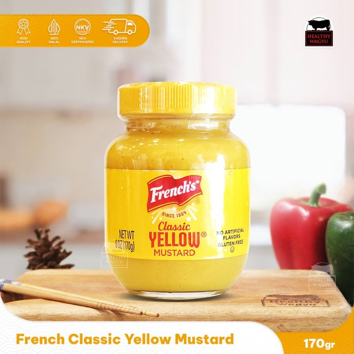 

French Classic Yellow Mustard 6oz 170gr