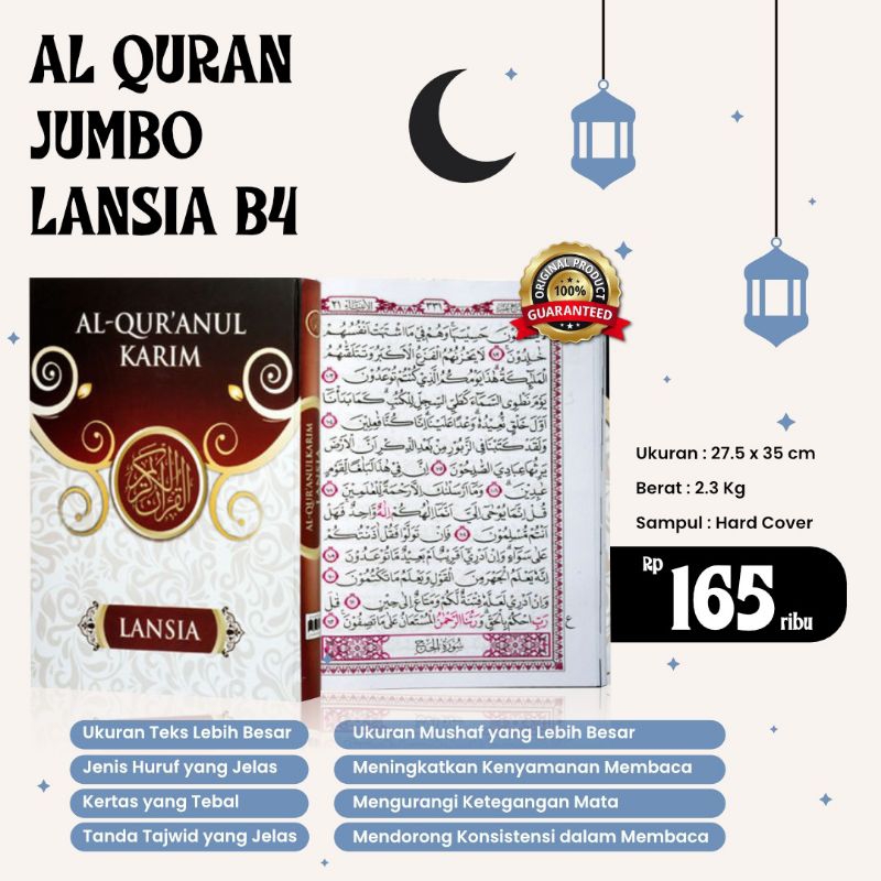 Alquran jumbo lansia