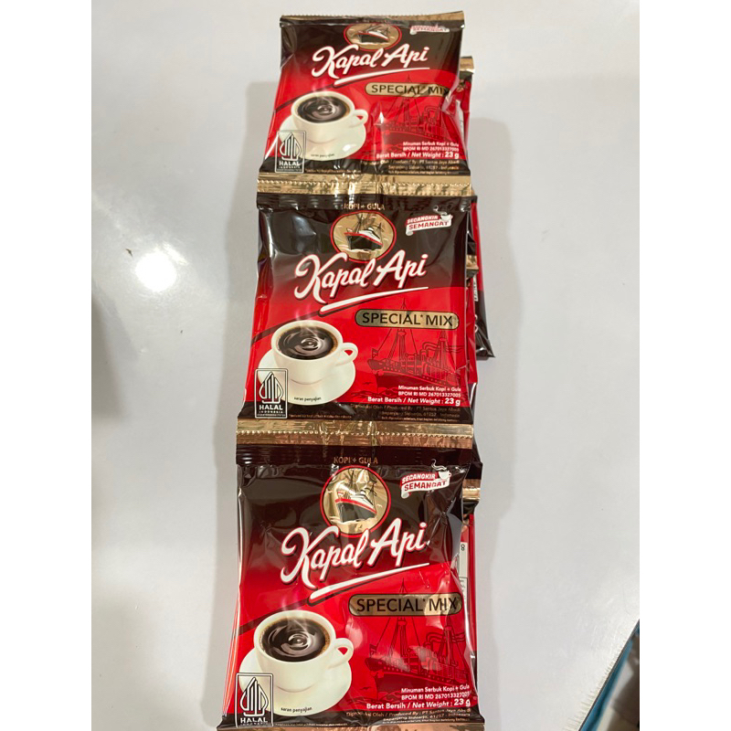 

kopi Kapal api special mix sachet isi 10