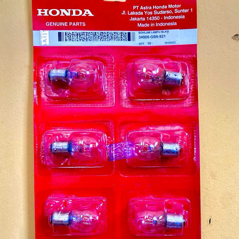 Bola Lampu/Bohlam Lampu Belakang Untuk Motor Jenis Honda