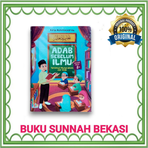 ZAIN | Buku Anak | Adab Sebelum Ilmu