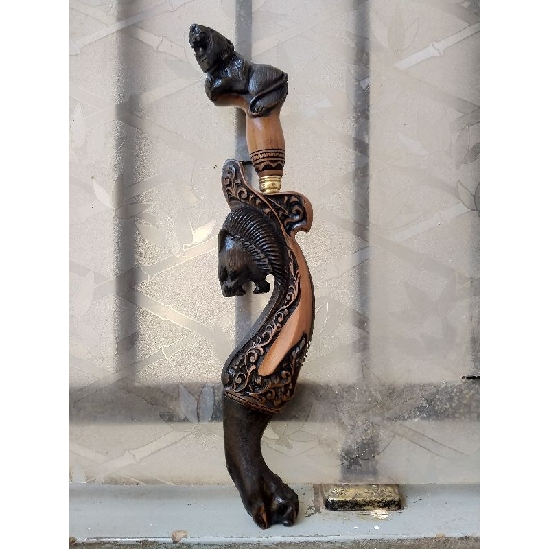 kujang pamor (damaskus )