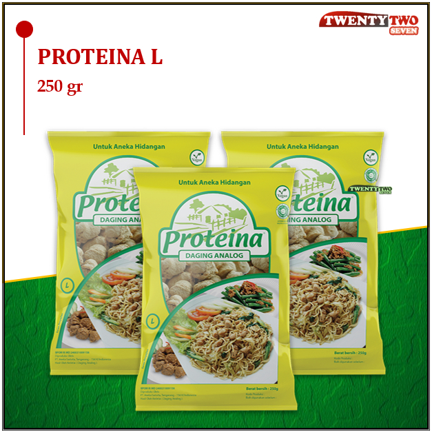 

Proteina L 250 gr - Protein Nabati Vegetarian Healthy Food