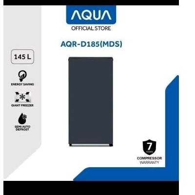 KULKAS AQUA 1PINTU AQR-D185MDS