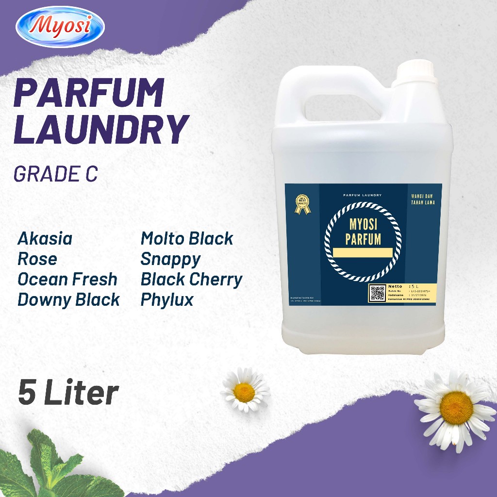 [Grade C] Myosi Parfum Laundry Pewangi Pakaian 5 liter