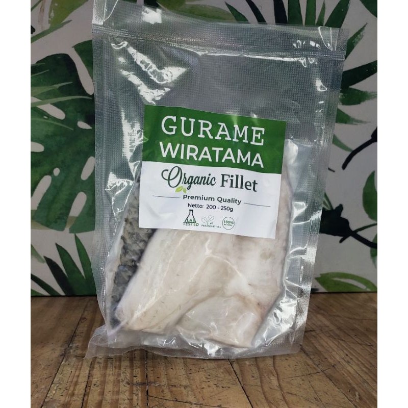 

Gurame Fillet Organik 200 - 250g Tidak berbau Lumpur dan tidak mengandung logam