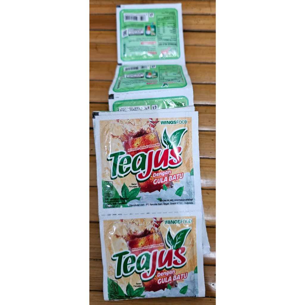 

Teajus Renteng Rasa gula batu 10pcs