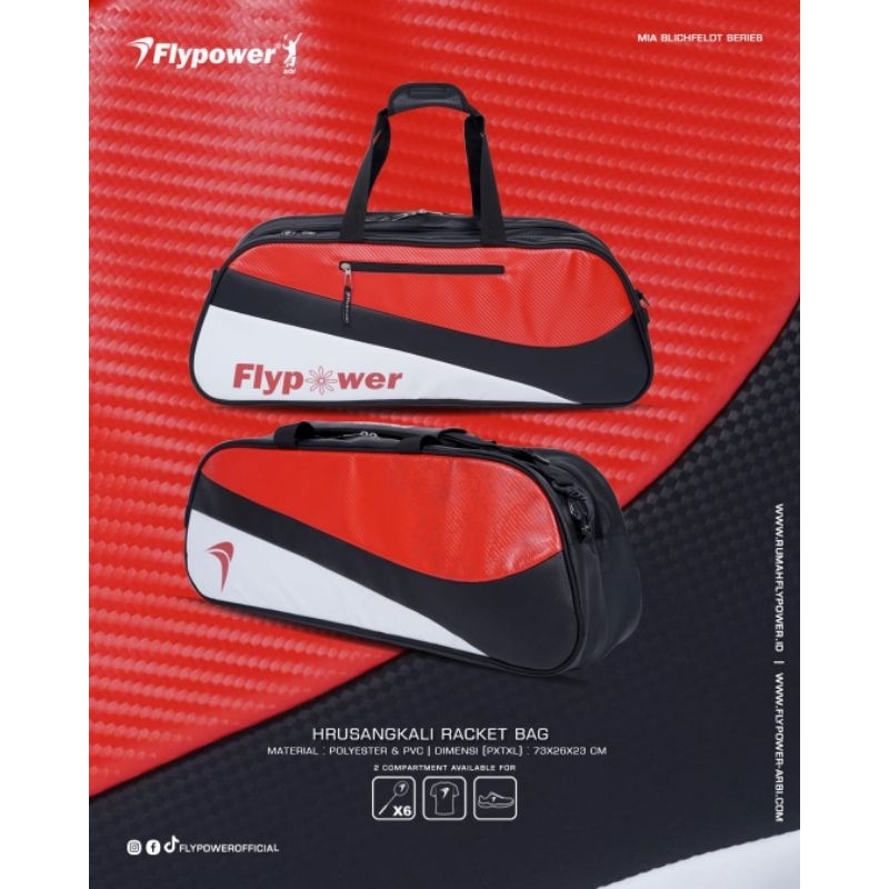 tas flypower hrusangkali/ tas badminton