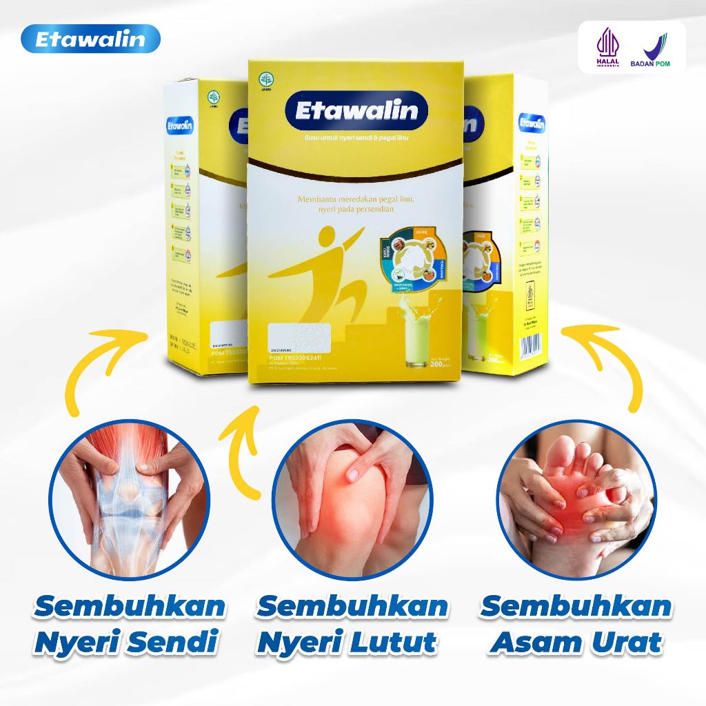 

Etawalin Susu Etawa Herbal Nyeri Sendi 3 Box Promo