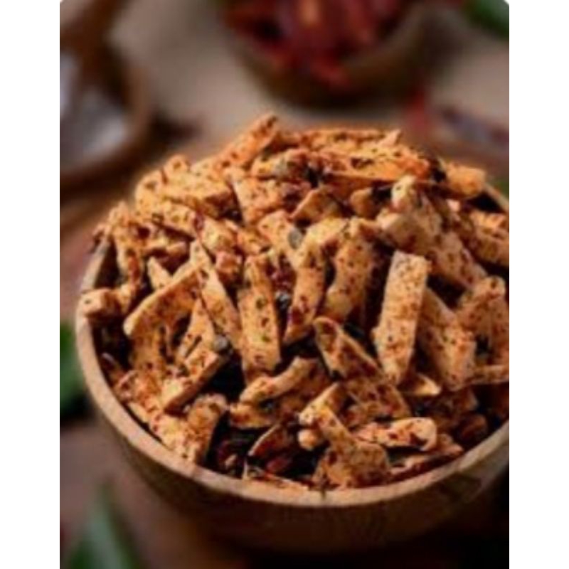 

basreng pedas dan pedas daun jeruk