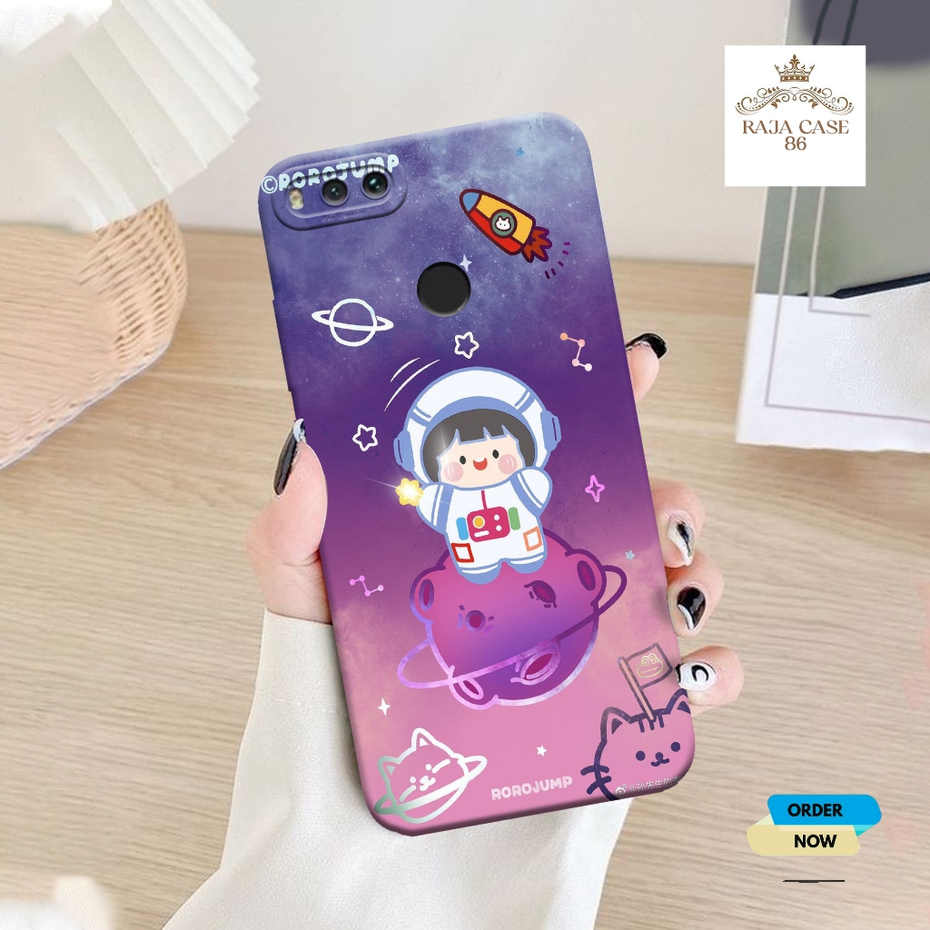 Softcase Xiaomi MI A1 2017 - rajacase - Casing Xiaomi MI A1 2017 - Motif case lucu - Xiaomi - Softca