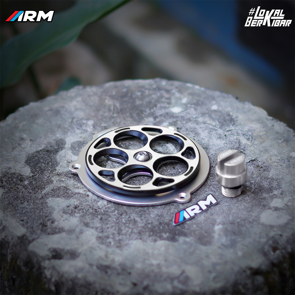 PAKETAN COVER KIPAS SPINER ARM TYPE DISCO + TUTUP OLI