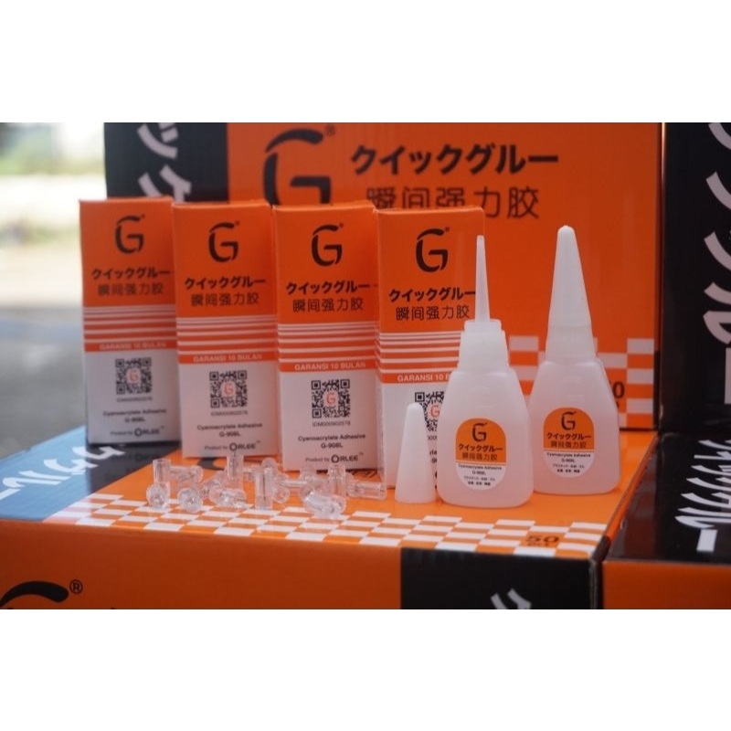 

[50 botol / 1 Box] - Lem G - LEM KOREA - produksi ORLEE